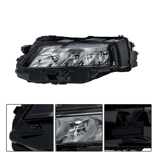 DURAFORCE Left/Driver Side Headlight Assembly For Nissan Rogue S 2021-23 Headlamp Full LED