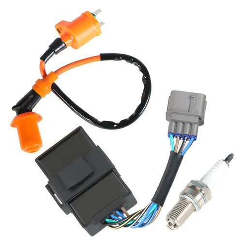 DURAFORCE For Honda Ignition Coil CDI Spark Plug FourTrax 300 TRX300 TRX300FW 1998-2000
