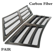DURAFORCE Carbon Fiber Front Fender Side Grille Pair for 2008-2023 for Nissan GT-R R35