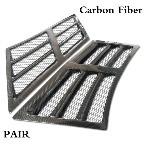 DURAFORCE Carbon Fiber Front Fender Side Grille Pair for 2008-2023 for Nissan GT-R R35