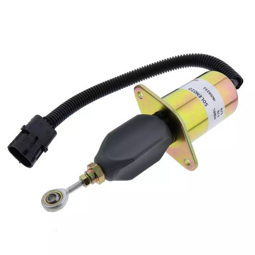 DURAFORCE Fuel Shutoff Solenoid Valve 3935649 Fit for Cummins 6CT Engine 12V