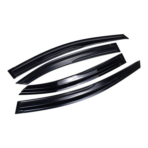 DURAFORCE FOR 2022-2025 SUBARU WRX VB M STYLE 3D WAVY WINDOW VISOR RAIN GUARD DEFLECTOR