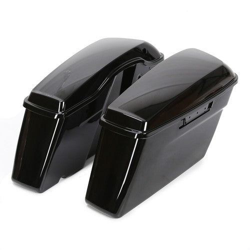 DURAFORCE Painted Hard Saddlebag Conversion Brackets For Harley Softail Fatboy FLST