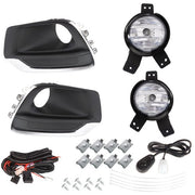 DURAFORCE For Chevy Trax 2017-2018 Dr Right&Left Fog Lights Lamps w/Cover kits Halogen