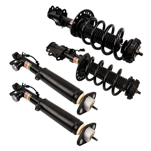 DURAFORCE 2 Pair Shock Absorber Struts Front & Rear for Cadillac SRX 2010-2016 w/ Electric