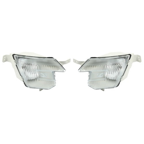 Halogen Fog Light Lamp for 2016 2019 Ford Explorer Driver Passenger Side