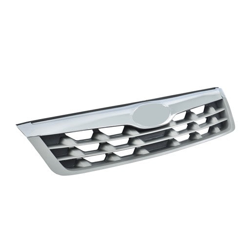 DURAFORCE Front Bumper Upper Grille Replacement Plastic Gray For Subaru Forester 2011-2013