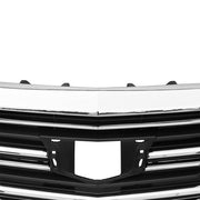 DURAFORCE Front Bumper Upper Grille Chrome for Cadillac XT5 2016 2017 2018 2019 2020