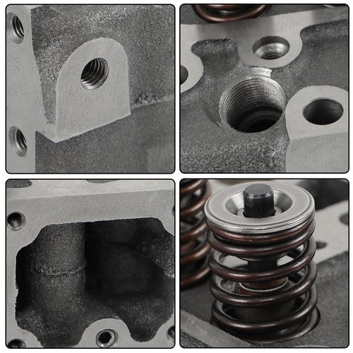 DURAFORCE For Kubota D1305 B7610 Complete Cylinder Head With Valve Spring + Gasket Set