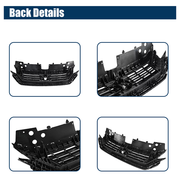 DURAFORCE For 2020 2021 2022 Volkswagen VW Passat Front Chrome Grille Grill Assembly