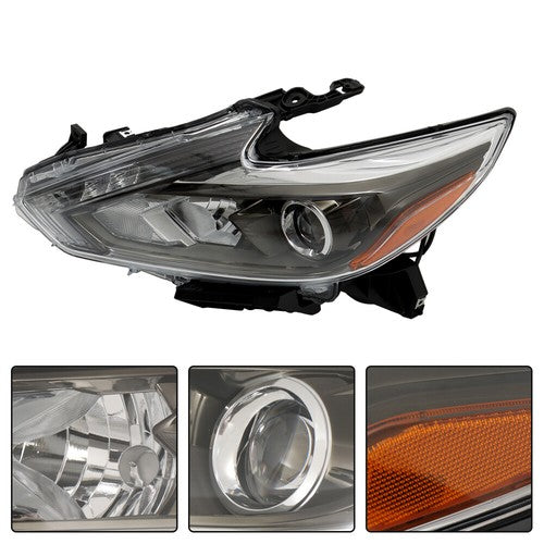 DURAFORCE LED Headlights Replacement For 2016-2018 Nissan Altima Halogen Fog Lights L+R
