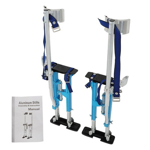 DURAFORCE 18-30" Stilt Adjustable Height Painter Cosplay Aluminium Drywall Stilts Tool