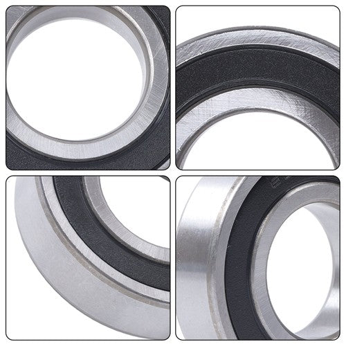 DURAFORCE 10× 6206-2RS 30mm×62mm×16mm Double Rubber Seals Deep Groove Ball Bearing