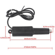 DURAFORCE 15058-001 For 101XDS Short Extreme Duty Actuator 12V 2-1/4" Stroke 3/8"