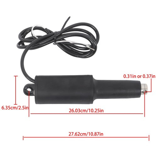 DURAFORCE 15058-001 For 101XDS Short Extreme Duty Actuator 12V 2-1/4" Stroke 3/8"