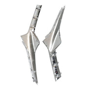 DURAFORCE For Chevrolet Blazer 2019-2021 Chrome Front Left Right Grille Molding Trim 2PCS