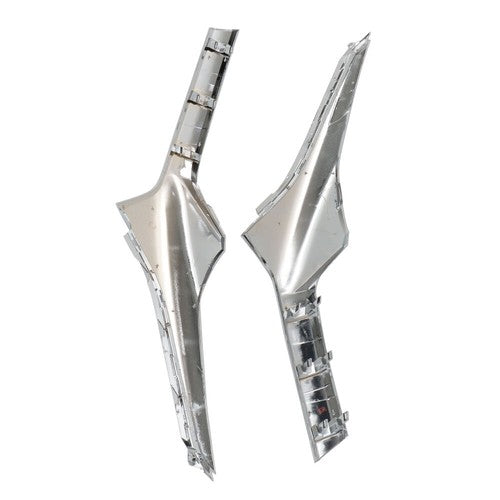 DURAFORCE For Chevrolet Blazer 2019-2021 Chrome Front Left Right Grille Molding Trim 2PCS