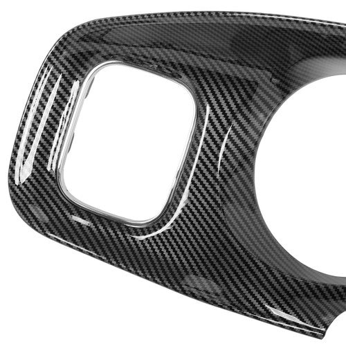 for 2011-2014 Dodge Charger Instrument Panel Radio Dash Trim Bezel Carbon Style