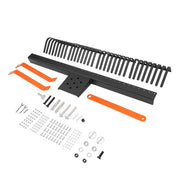 DURAFORCE 60" 5FT Landscape Rake For 3 Point Rock Rake Category 1 Tractor Soil Gravel Lawn