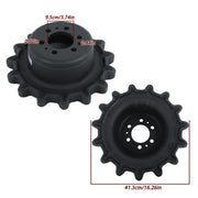 DURAFORCE Sprocket 7165111 For Bobcat T190 T180 T140 With 6 Large Bolt Holes 15 Tooth