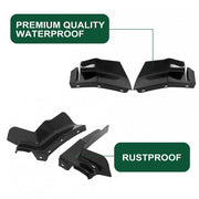 DURAFORCE Front + Rear 1/4 Quarter Panels Bumper Filler For 80-85 Chevrolet Caprice/Impala