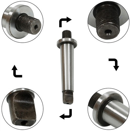 DURAFORCE 2MT Shank To 1/2"-20 Threaded Hardened Drill Chuck Arbor Morse Taper MT2 Adapter