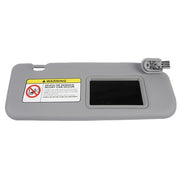 DURAFORCE Right Passenger Side Gray Sun Visor for Hyundai Accent 1E 1.6L L4 Gas 2011-2015