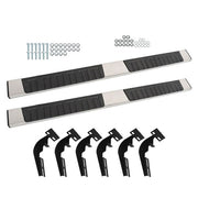 DURAFORCE Suit For RAM 1500 Crew Cab 2009-2018 Running Boards Side Steps Left+Right Side