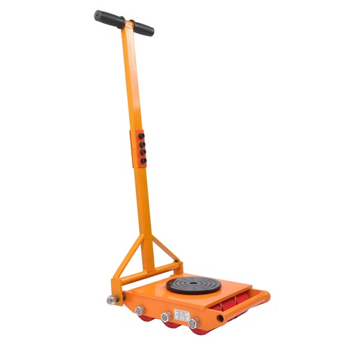 DURAFORCE 15 Ton Machinery Movers Skate Dolly 360 Rotation Heavy Duty Roller + Handles