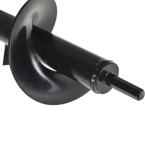 DURAFORCE Auger Drill Bit 3 in. x 7 in.Black Garden Plant Flower Bulb Rapid Planter Spiral