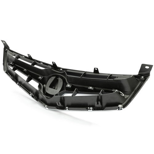Front Grill Grille with Chrome Molding for 2006-2008 Acura TSX 4-Door 4DR