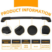 DURAFORCE For Subaru Impreza Crosstrek 2017-2023 Roof Rack Rail Cross Bar Luggage Carrier