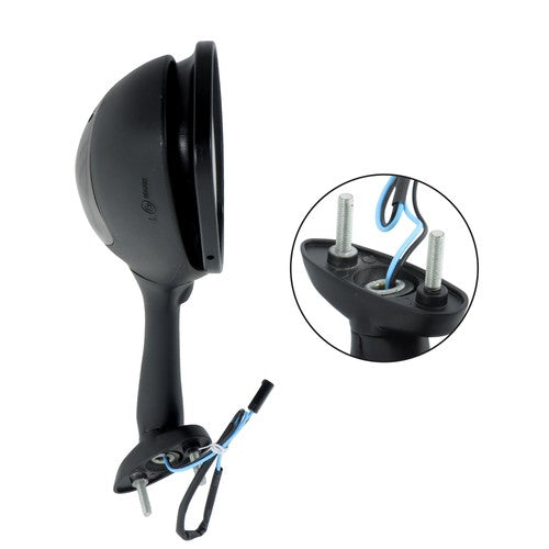 DURAFORCE Black Mirrors Smoke Turn Signals For Suzuki GSXR 600 750 1000 2005-2015