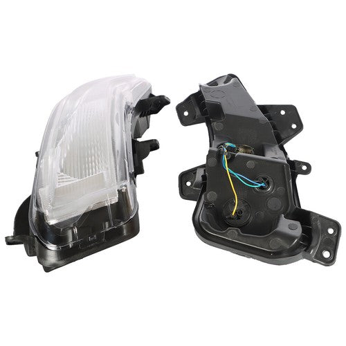 DURAFORCE Front Fog Lights For Chevy Malibu 2019-2022 Turn Signal Lights W/LED DRL RH+LH