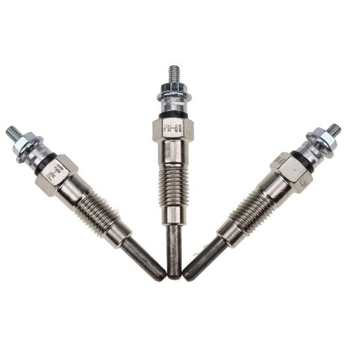 DURAFORCE 3Pcs Glow Plug for Kubota Tractor L2050DT L2050F L235 L2350DT L2350F L275 L355SS
