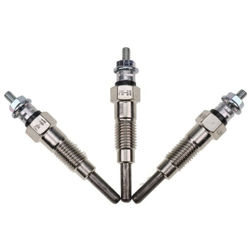 DURAFORCE 3Pcs Glow Plug for Kubota Tractor L2050DT L2050F L235 L2350DT L2350F L275 L355SS