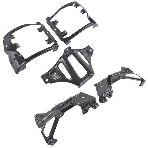 DURAFORCE Front Bumper Support & Mount Bracket Set for Chevy Silverado 1500 Pickup 2016-18