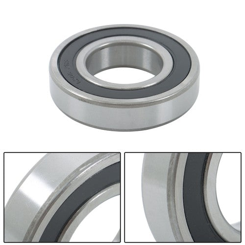 DURAFORCE 4Pcs 6208-2RS Bearings 40×80×18mm Double Rubber Seals Deep Groove Ball Bearing