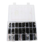 DURAFORCE 1600Pcs Metric Screw Assortment,M2 M3 M4 M5 Screws Nuts and Bolts Assortment Kit