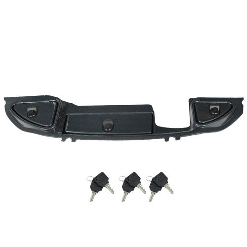 DURAFORCE For Club Car Precedent Golf Cart Carbon Fiber Dash With Locking Doors 2008.5+ US