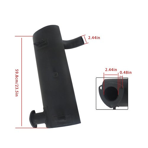DURAFORCE Muffler Compatible With Bobcat A300 S220 S250 S300 S330 T250 T300 T320 6687887