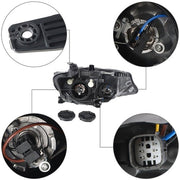 DURAFORCE Fit For Chevy Malibu 2019-2020 Headlight Assembly Set Left Driver Side LH Clear