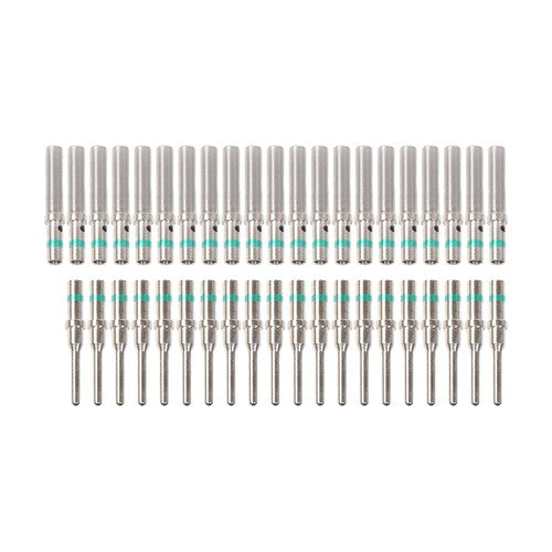 DURAFORCE 2 Pin Connector 10 Sets DT04-2P DT06-2S with Solid Contacts 14-20AWG