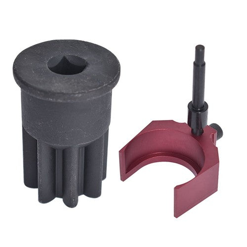 DURAFORCE Injector Height Tool & Engine Barring Socket for Caterpillar 3406E C-15 C-16