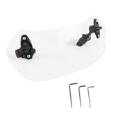 DURAFORCE New Moto Windshield Extension Universal Adjustable Clip-on Windscreen Extender