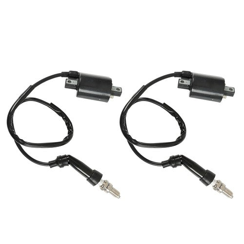 DURAFORCE For Suzuki Intruder VS1400 1987-2009 2 x Ignition Coil & Spark Plug