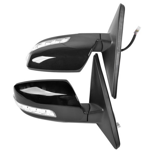 DURAFORCE Pair Mirrors LH & RH Heated Hand for Kia Sorento Base Limited EX LX SX 2011-2015