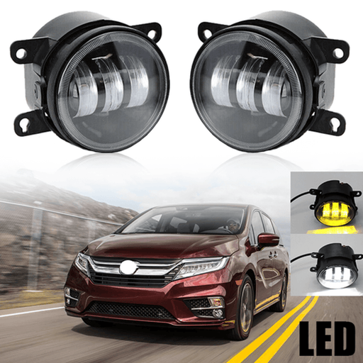 DURAFORCE LED Front Bumper Clear Fog Driving Light For Honda Odyssey 2018-2022 Left&Right