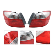 DURAFORCE Outer Tail Lights for 2013-2015 Honda Accord Sedan EX LX Sport Halogen LH RH