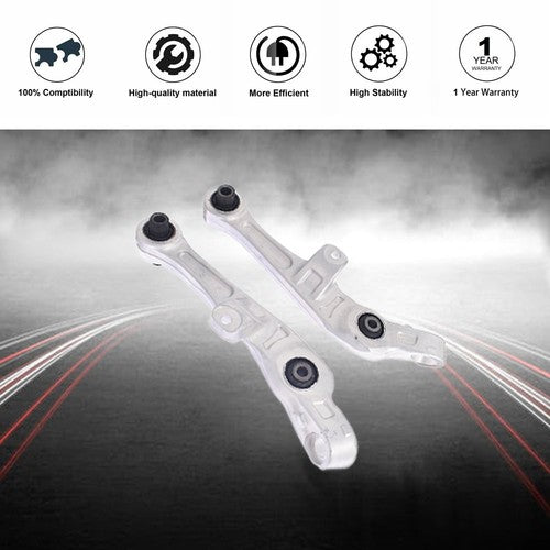 DURAFORCE Fit For Nissan 350Z RWD 2003-2009 Front Suspension Lower Control Arm Kit 6Pcs